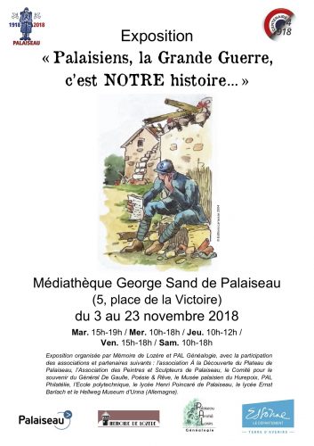 Palaisiens, la Grande Guerre, c’est notre histoire…