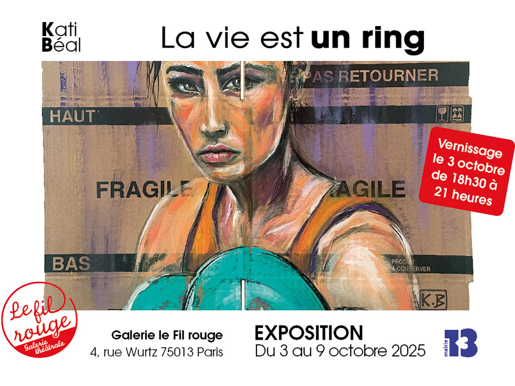 « La vie est un Ring » par Kati Béal / Expositions en 25 portraits