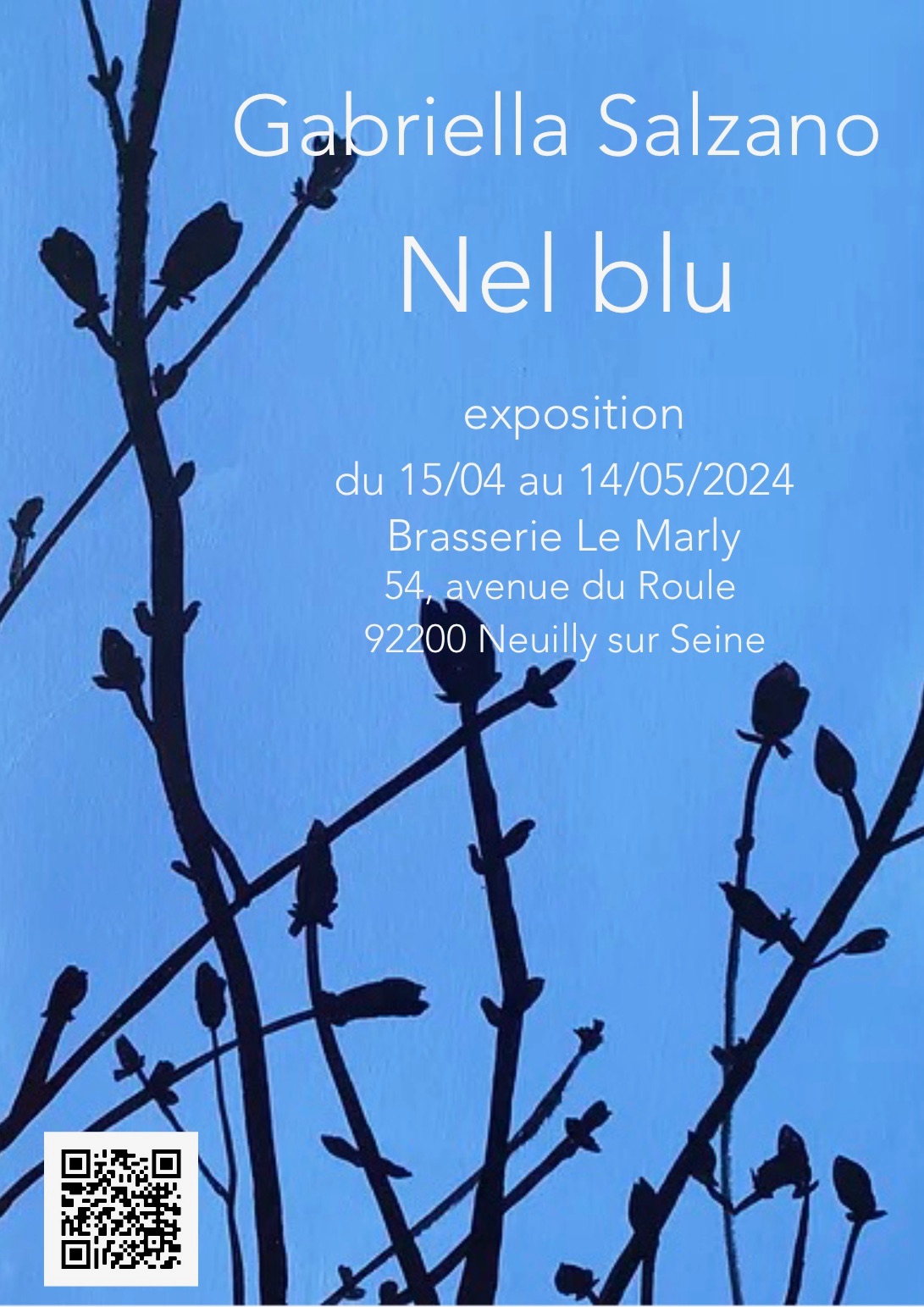Exposition personnelle - Nel blu
