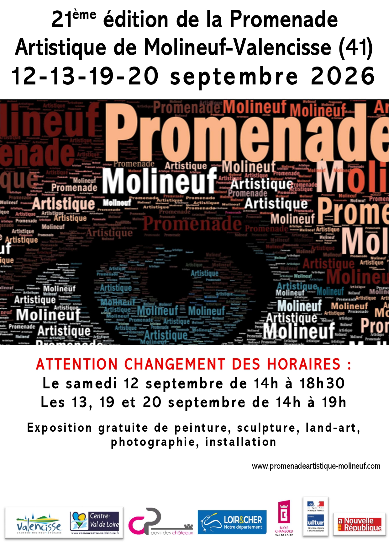Promenade Artistique de Molineuf - 21ème édition