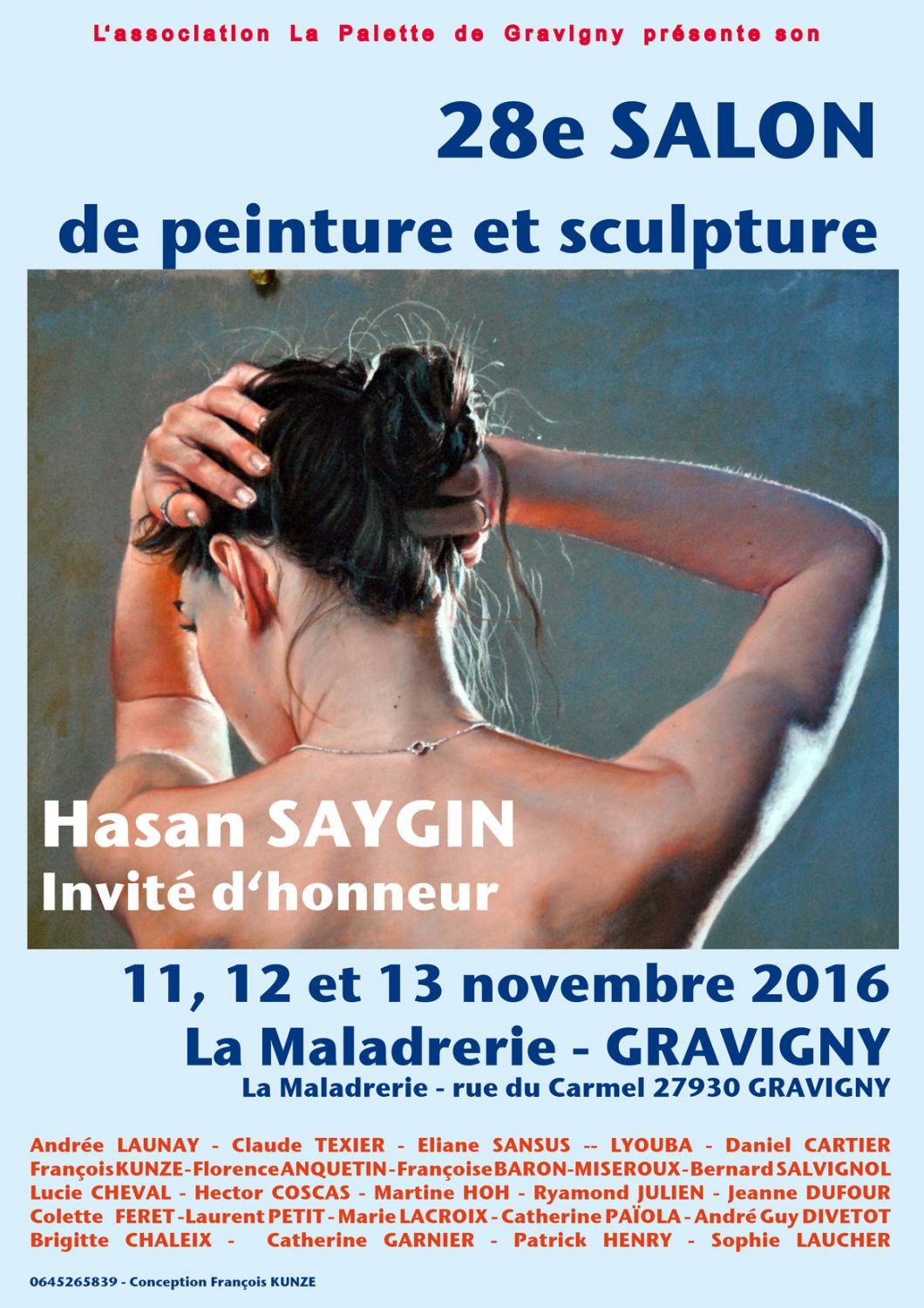 28ème salon de peinture et sculpture de Gravigny