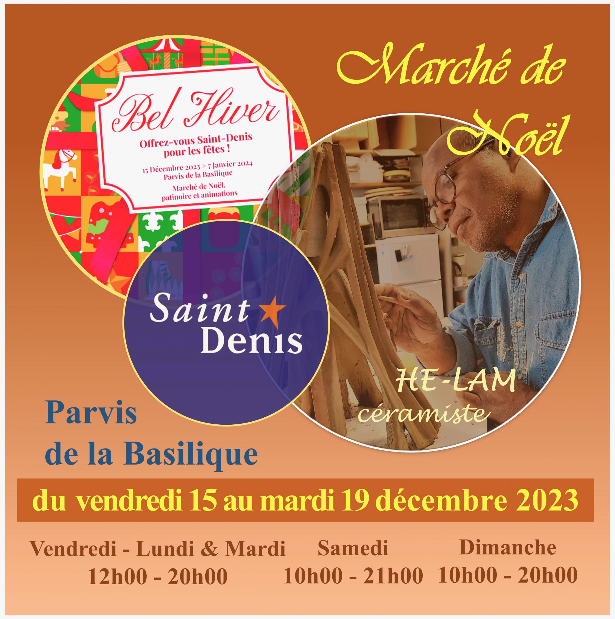 Marché de Noël de Saint Denis (93200)