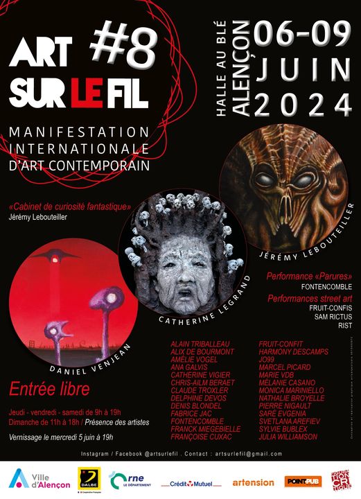 Salon international d'art contemporain ART SUR LE FIL #8