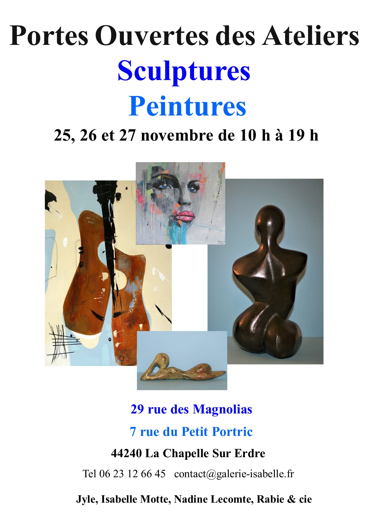 exposition commune d'artistes