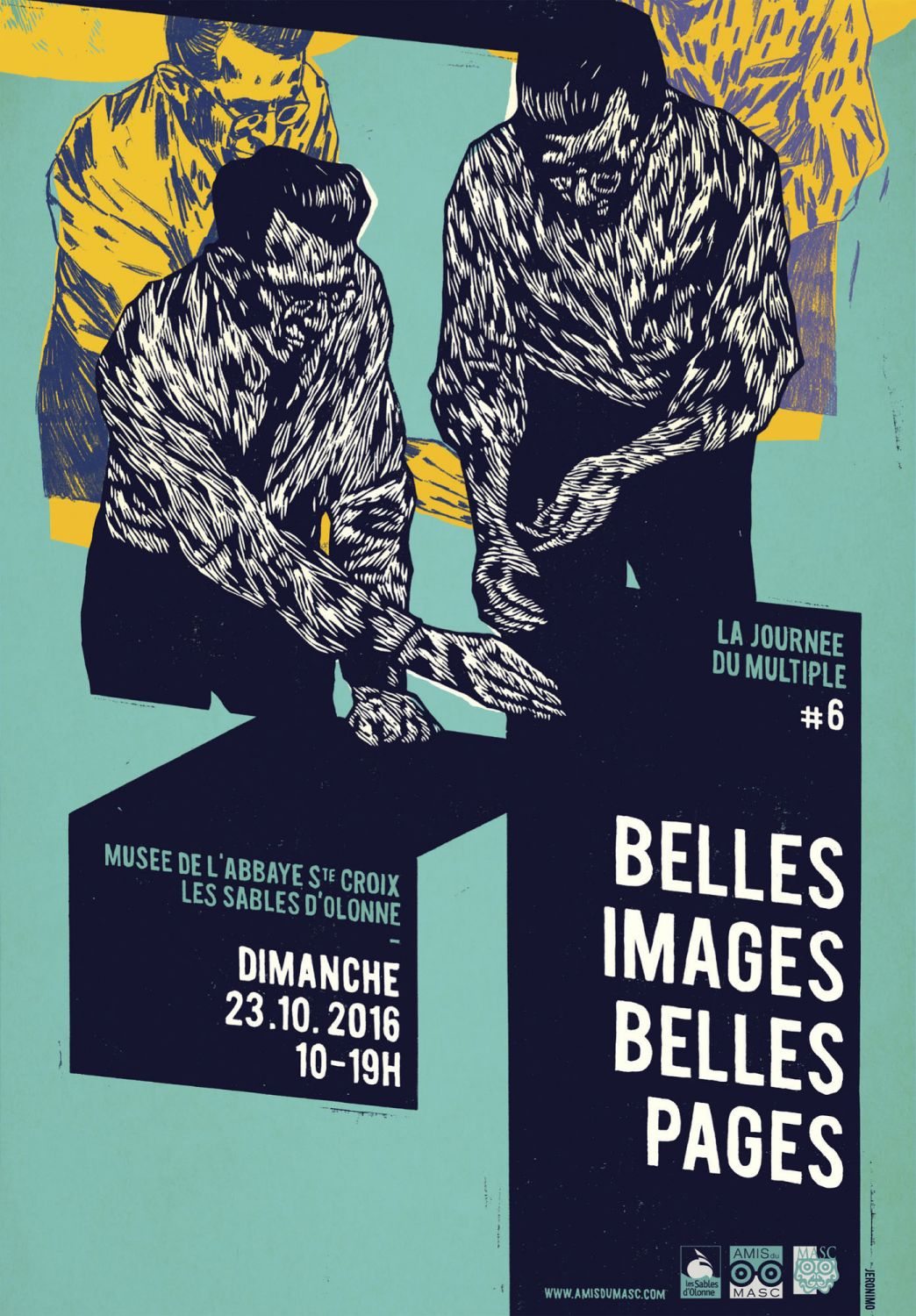 BELLES IMAGES, BELLES PAGES.  MUSEE DE L'ABBAYE Ste CROIX , LES SABLES D'OLONNE