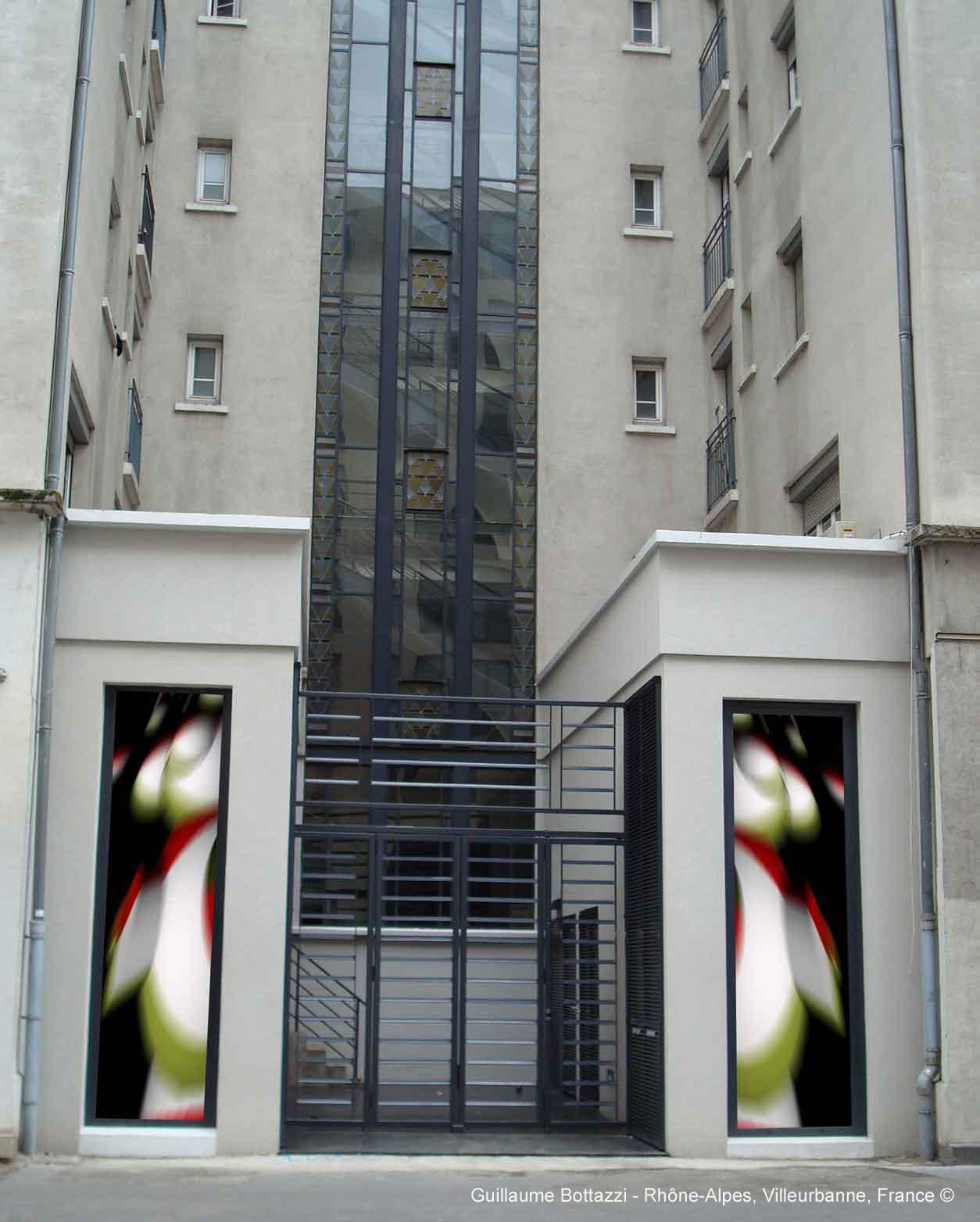 Deux œuvres de Guillaume Bottazzi sur les premiers gratte-ciel de France à Villeurbanne inscrites aux Journées Européennes du Patrimoine