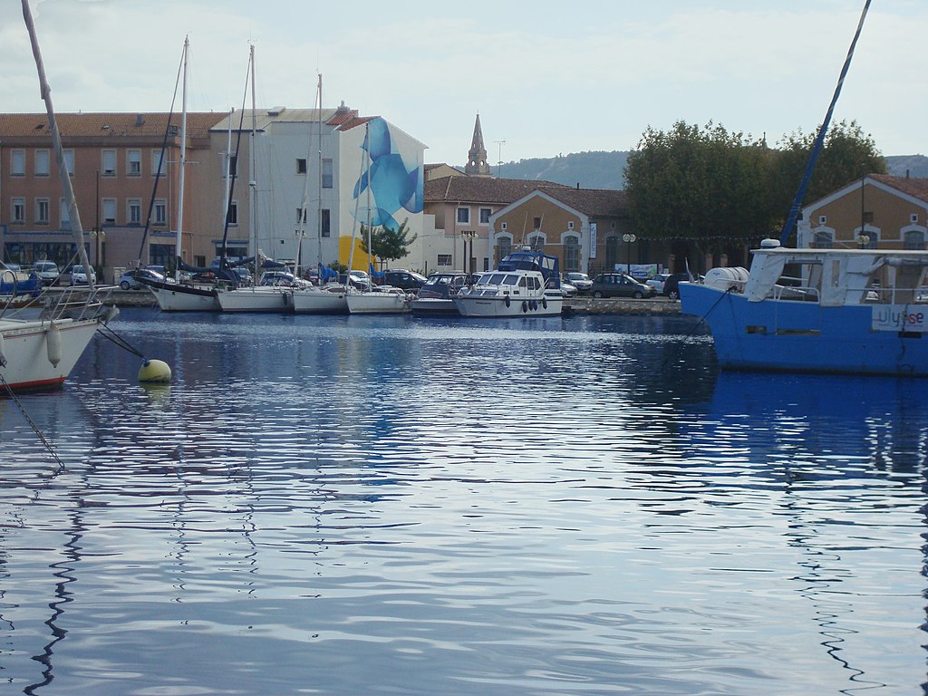 Peinture monumentale de Guillaume Bottazzi à Martigues