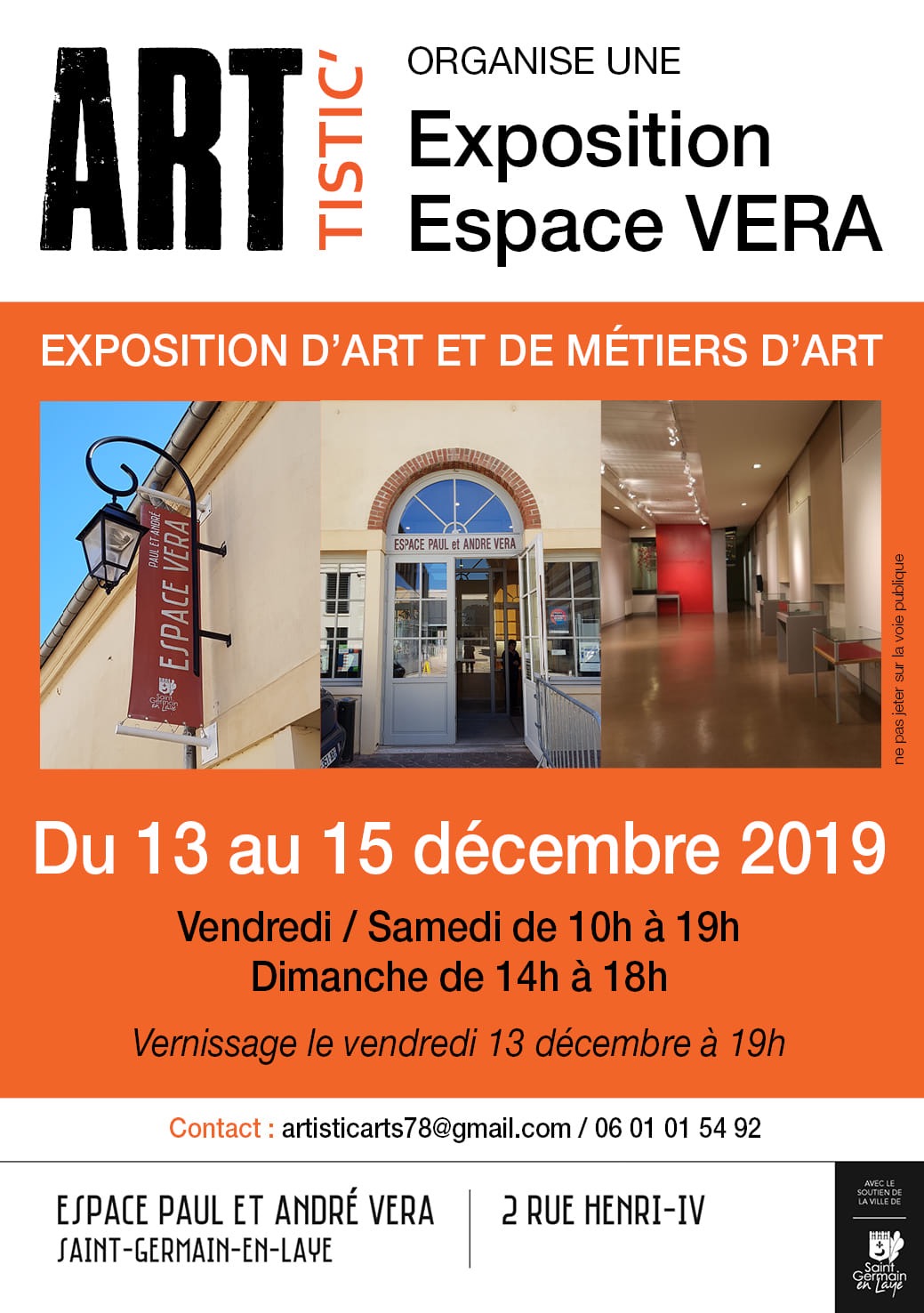 Espace PAUL et André VERA exposition Sandra Valente