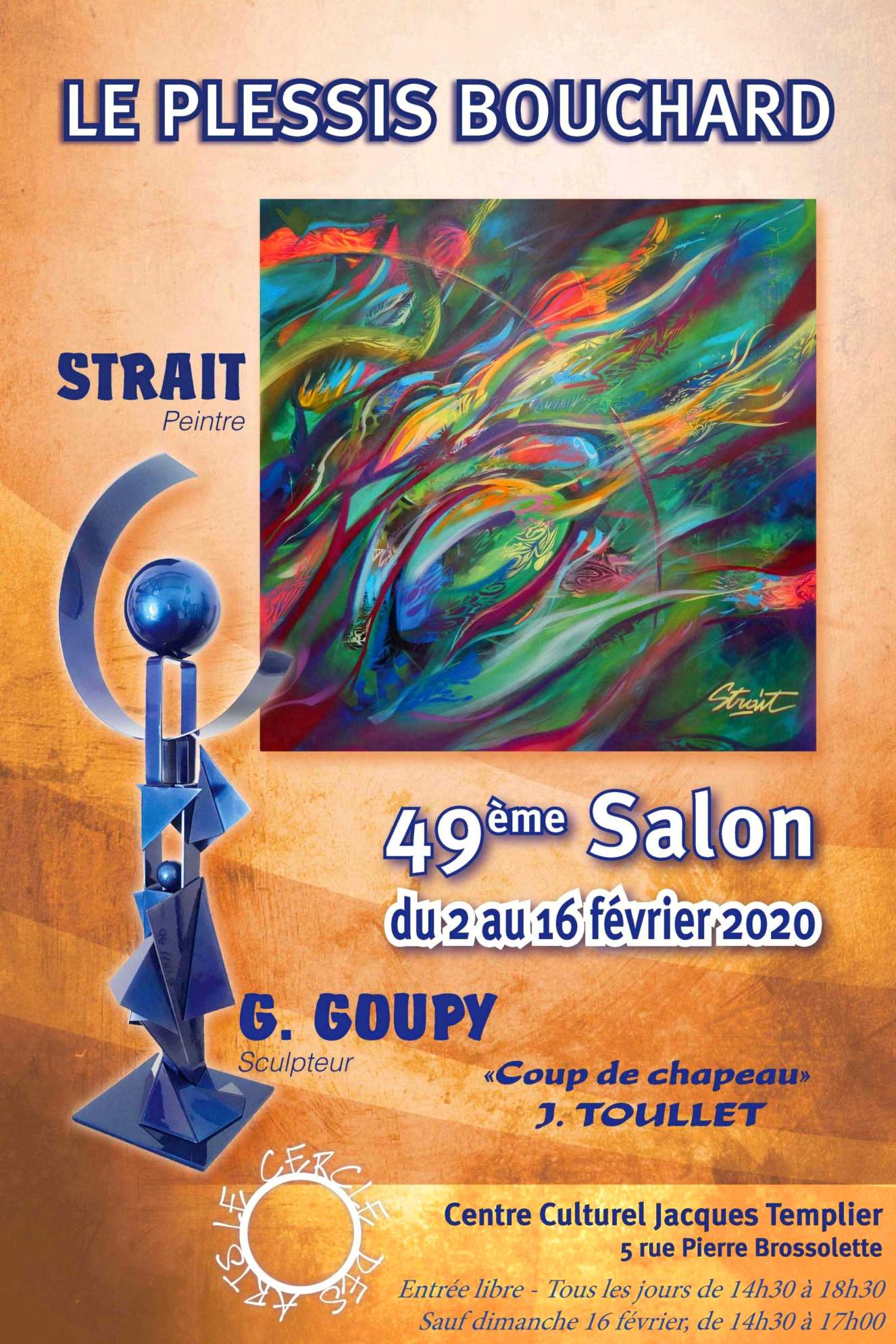 49ème Salon de peinture et sculpture au Plessis-Bouchard