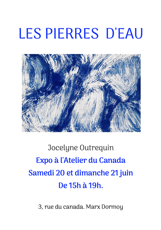 "Les pierres d'eau"