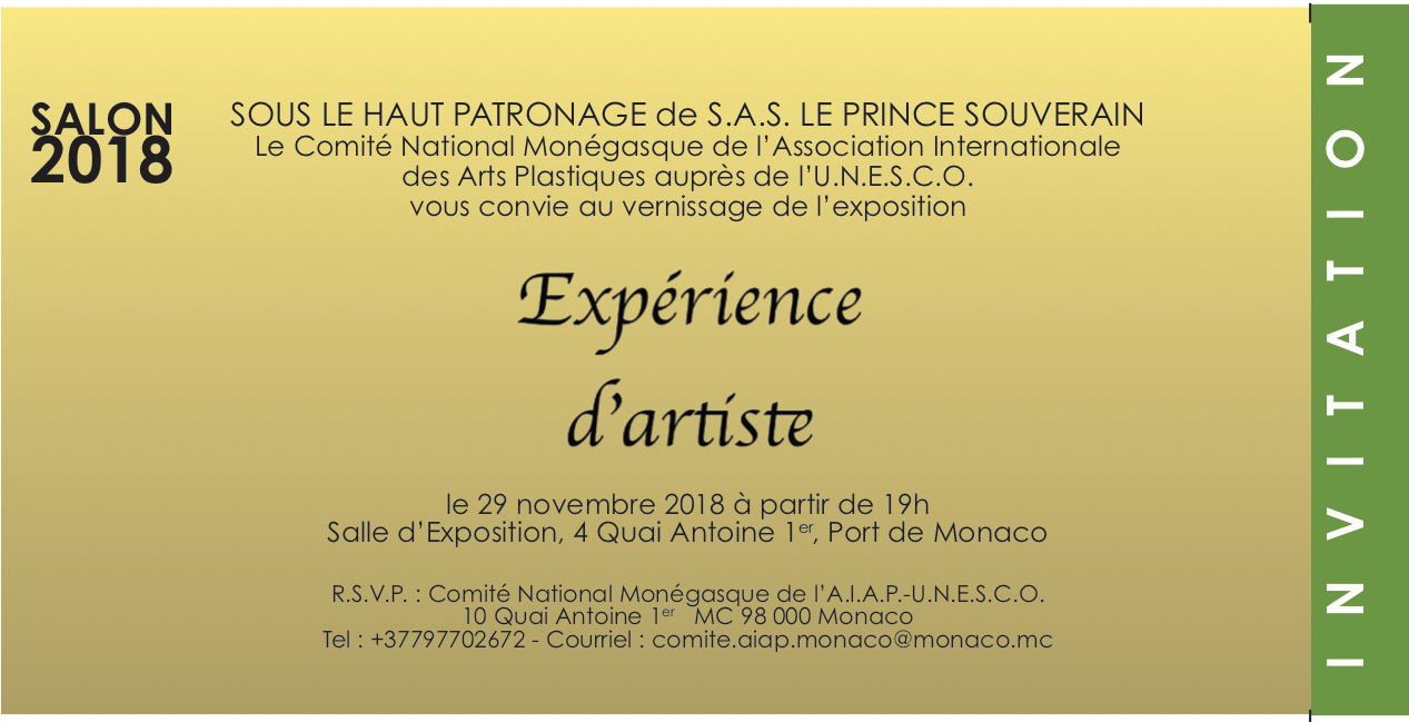 Expérience d'artiste