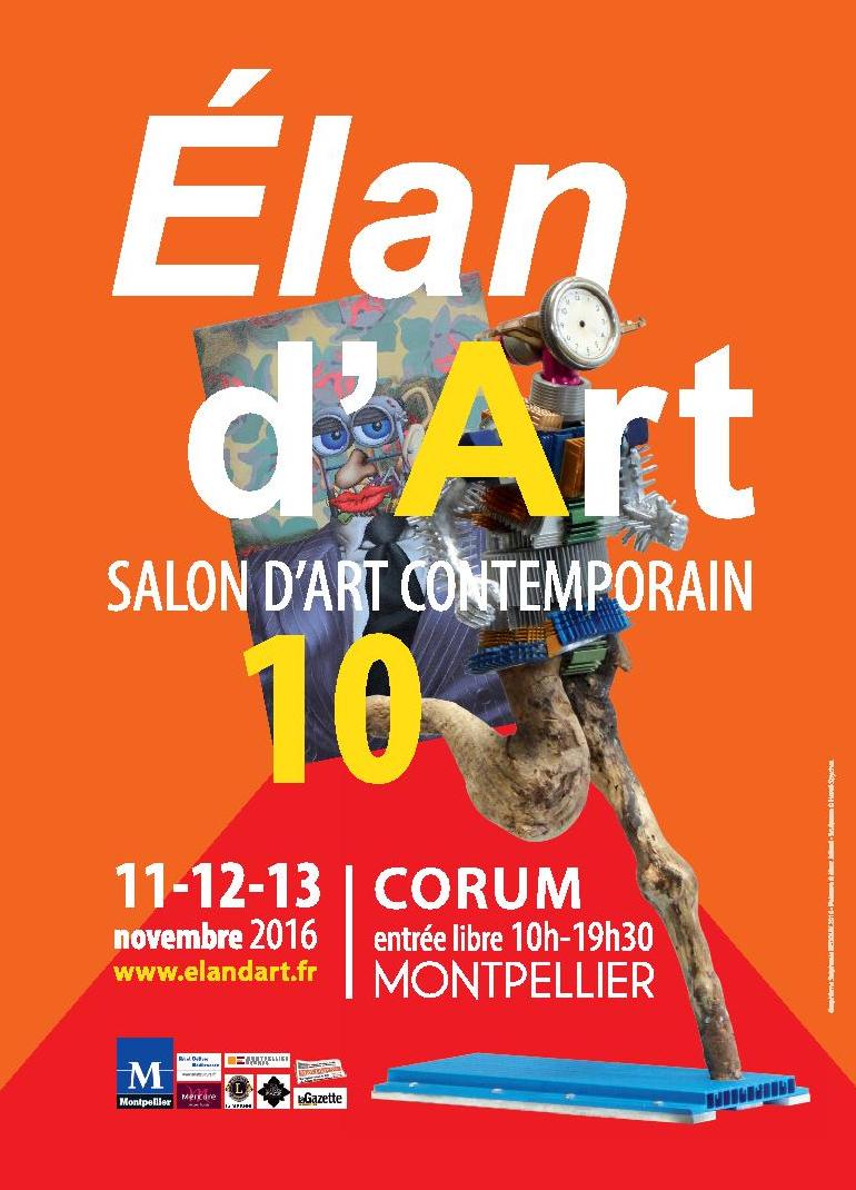 Valérie JAYAT expose à Elan d'art à Montpelliert