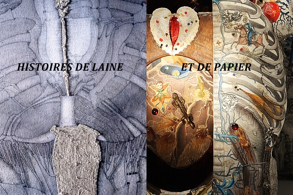 Histoires de laine et de papier – Élisabeth Baillon reçoit Danielle Marie Chanut