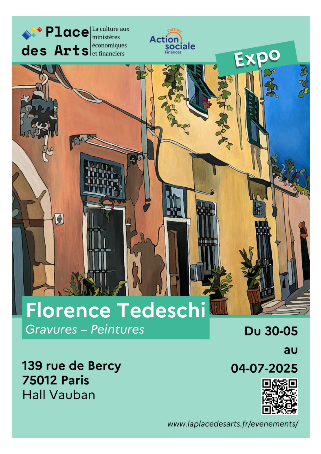 Exposition Florence Tedeschi / Peintures-Gravures