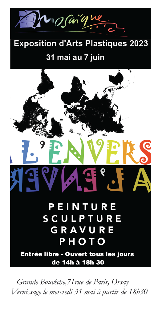 EXPOSITION MOSAIQUE " A L'ENVERS"