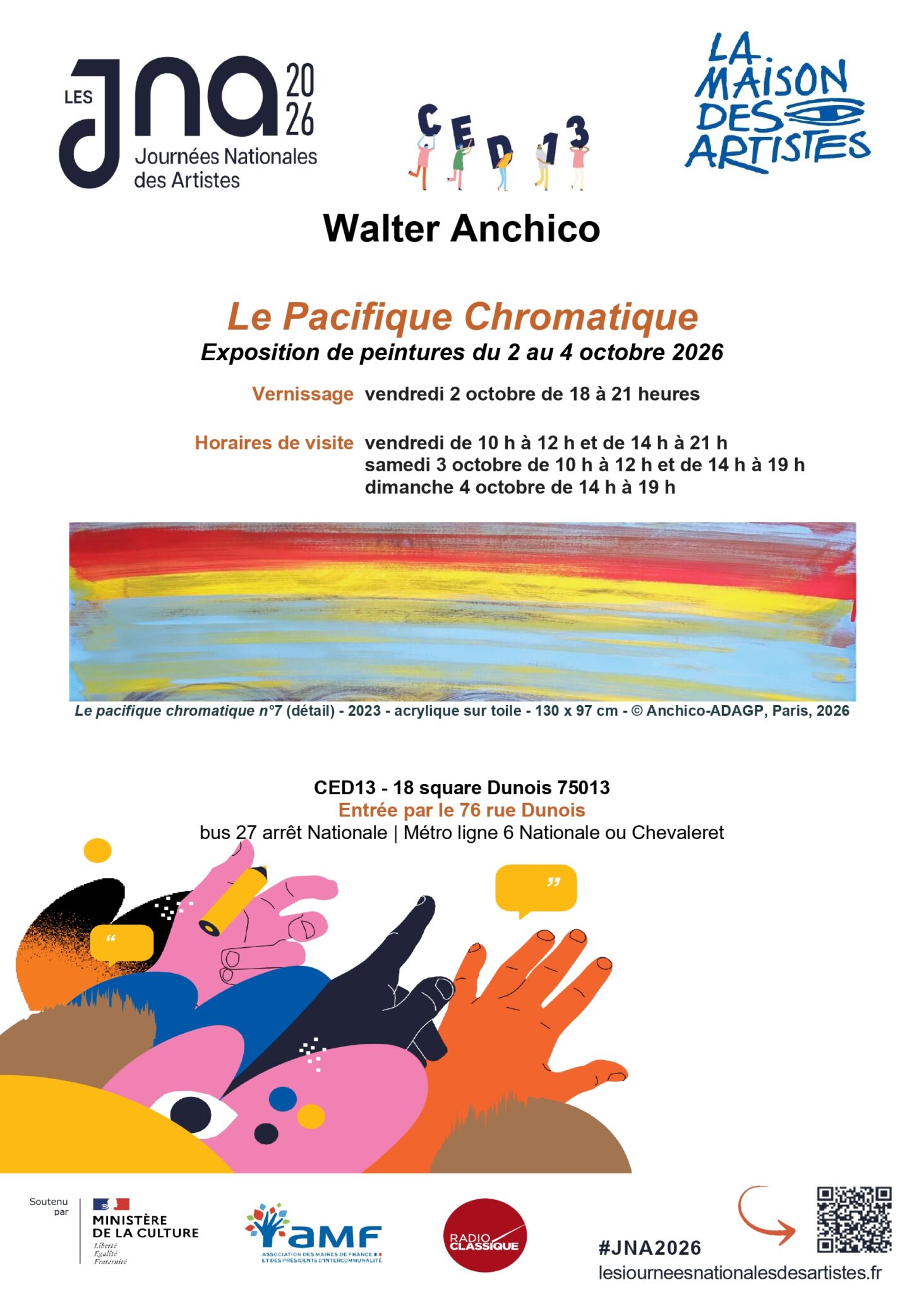 "Le Pacifique Chromatique" Les JNA 2026