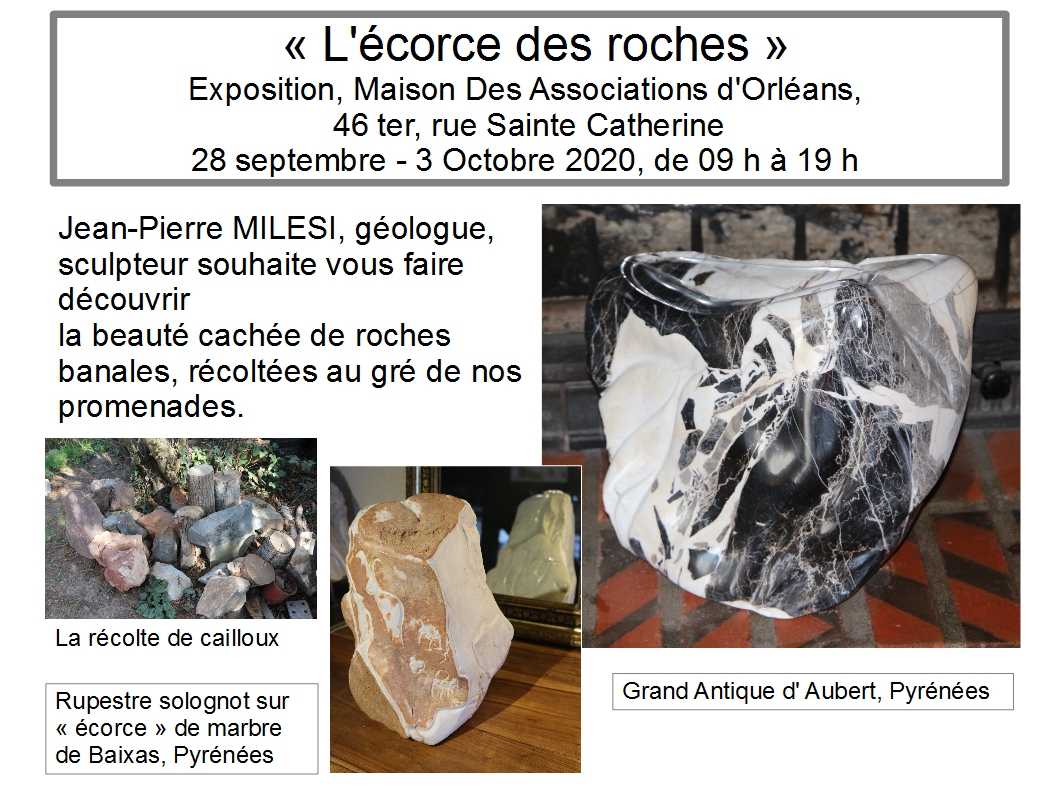 Exposition « L'écorce des roches »