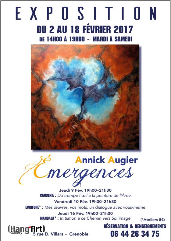 Annick Augier  "ÉMERGENCES"