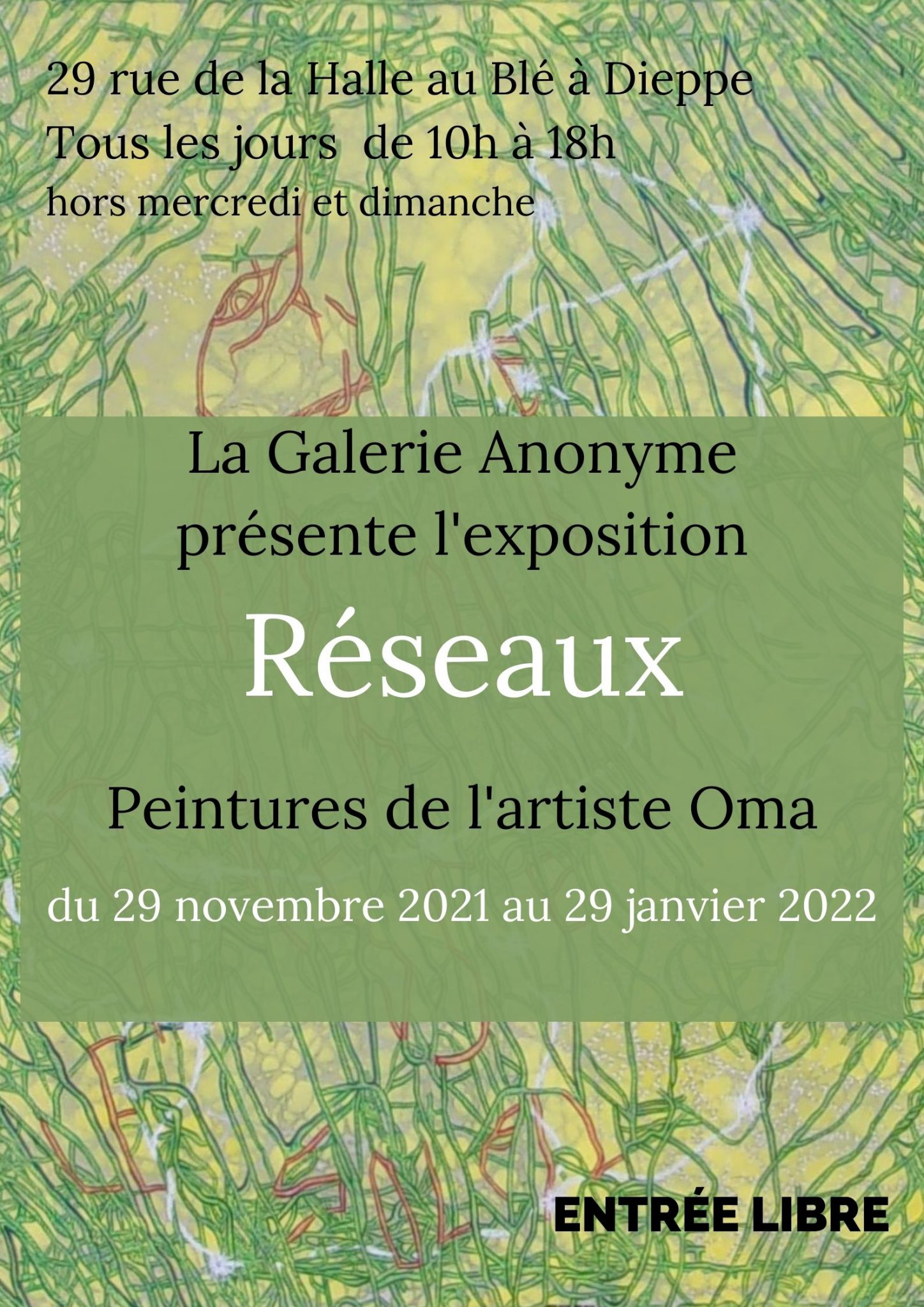 Exposition de peintures "Réseaux"