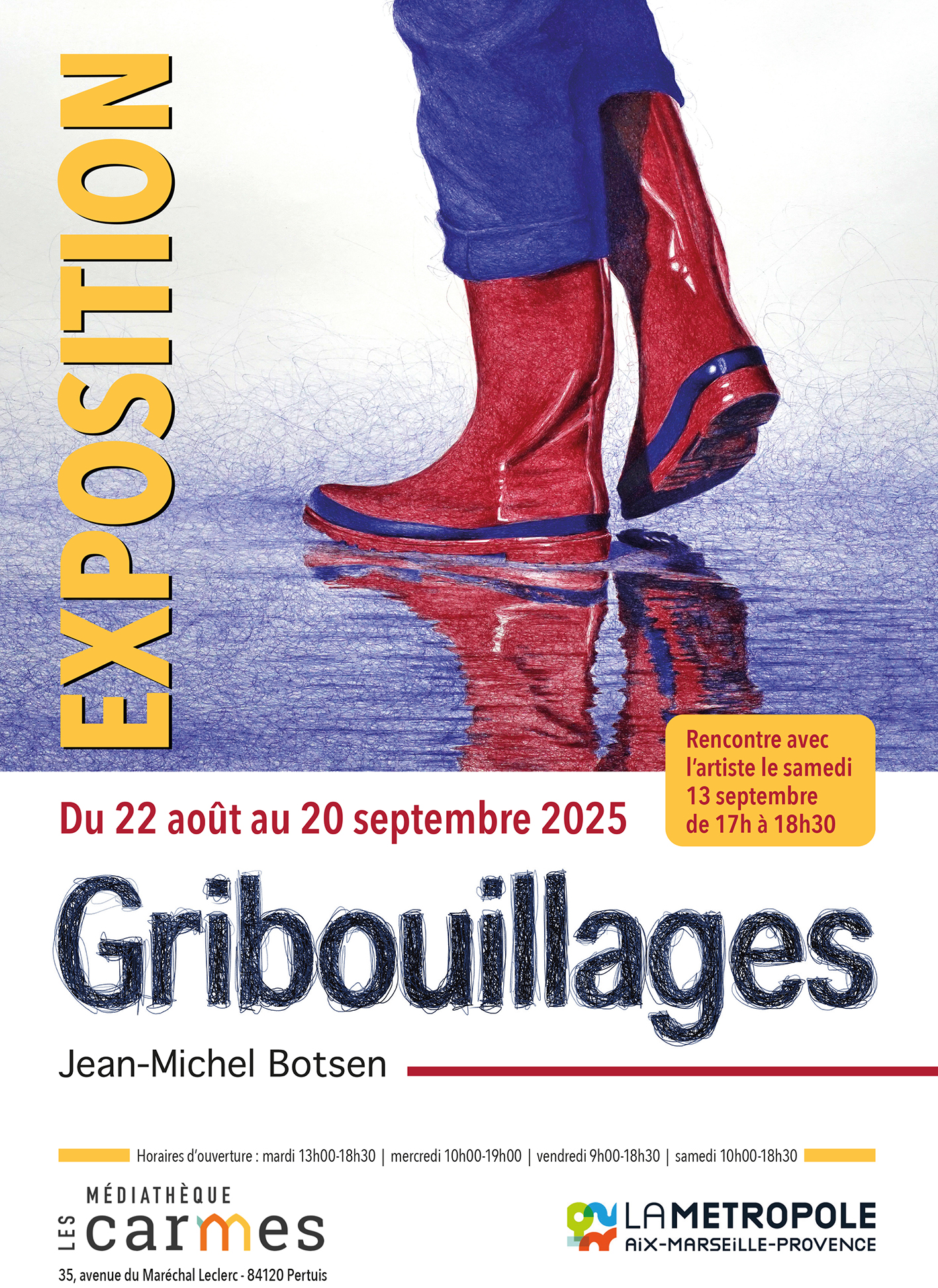 Exposition 'Gribouillages'