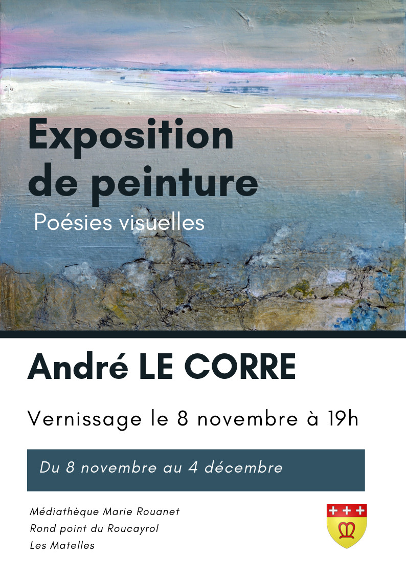 André Le Corre peintures poésies visuelles