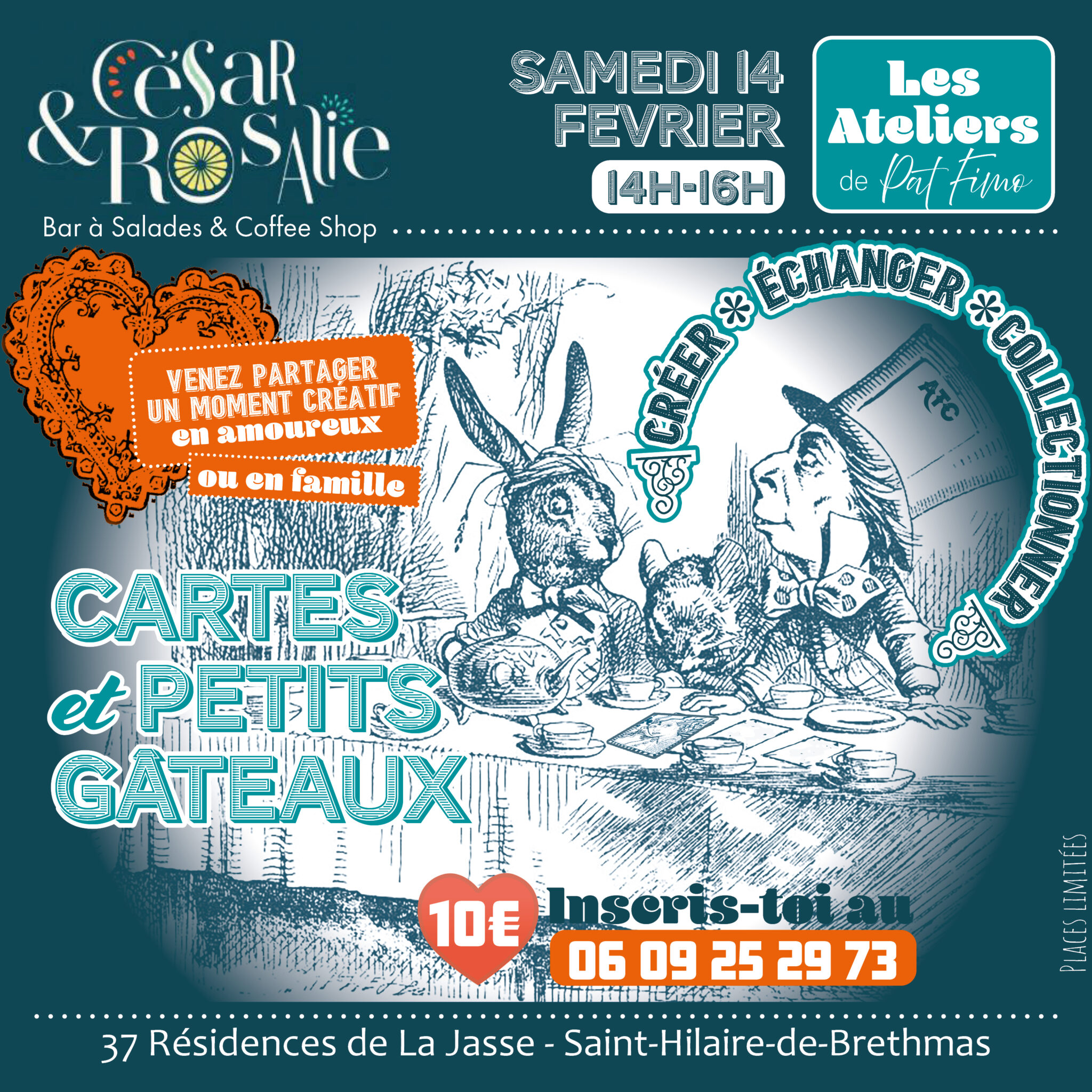 Atelier Cartes d'artistes à échanger ATC