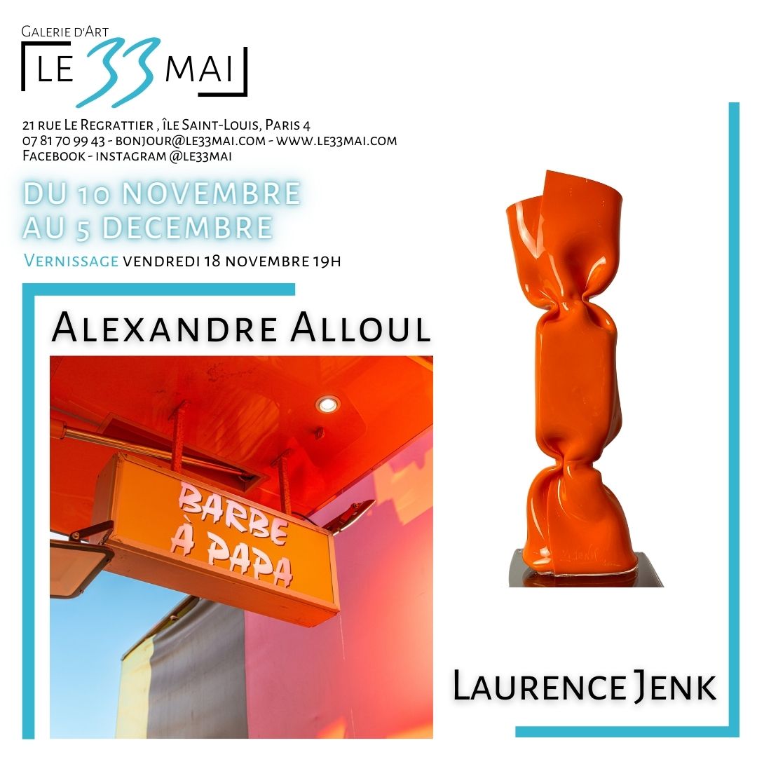 Exposition Photo et Sculpture Alexandre Alloul et Laurence JENK