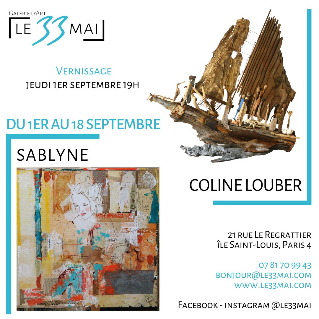 Exposition Sablyne et Coline Louber