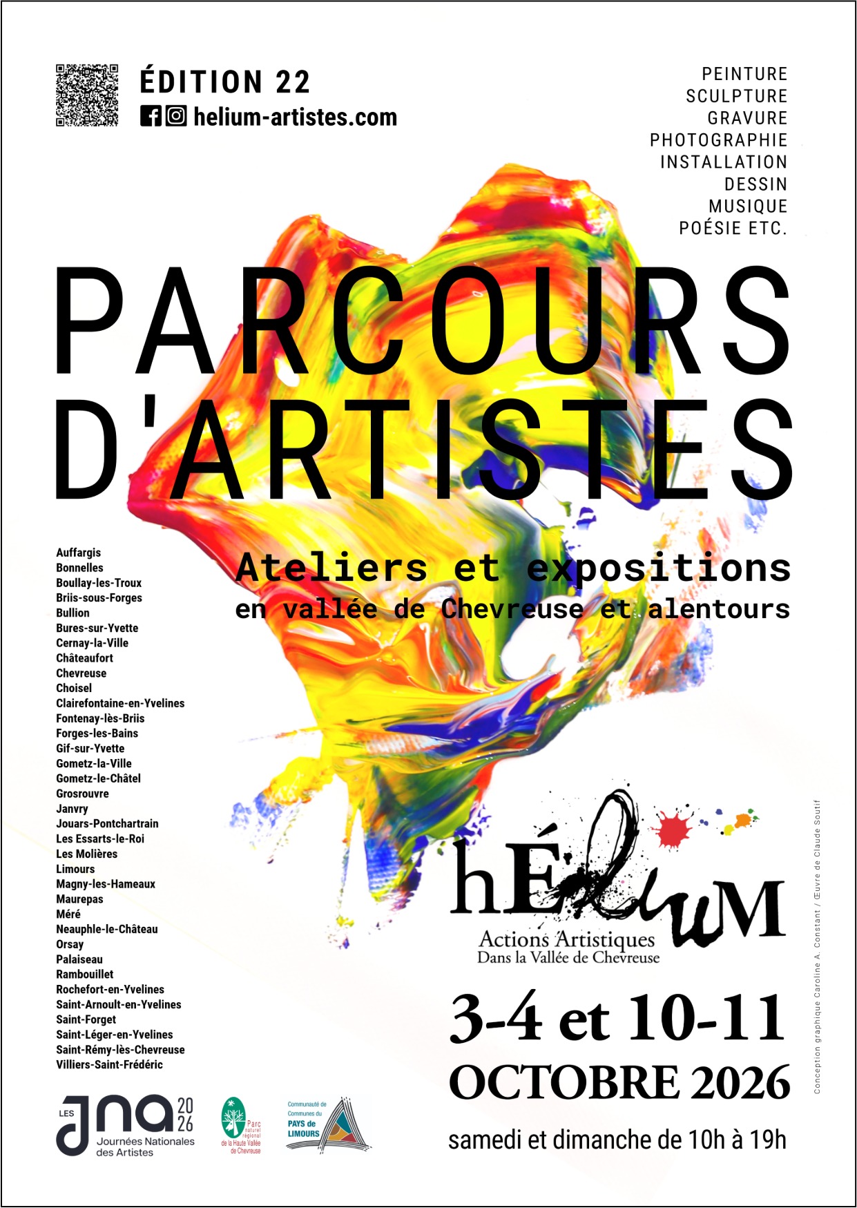 Parcours Hélium, artistes en vallée de Chevreuse