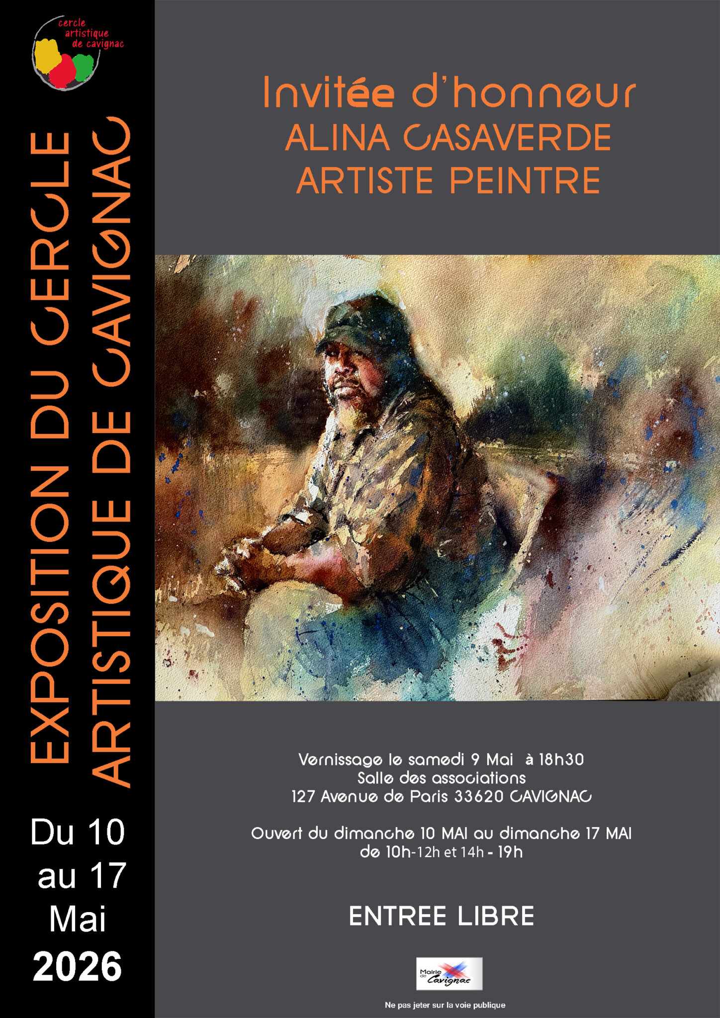 Exposition Cercle Artistique Cavignac