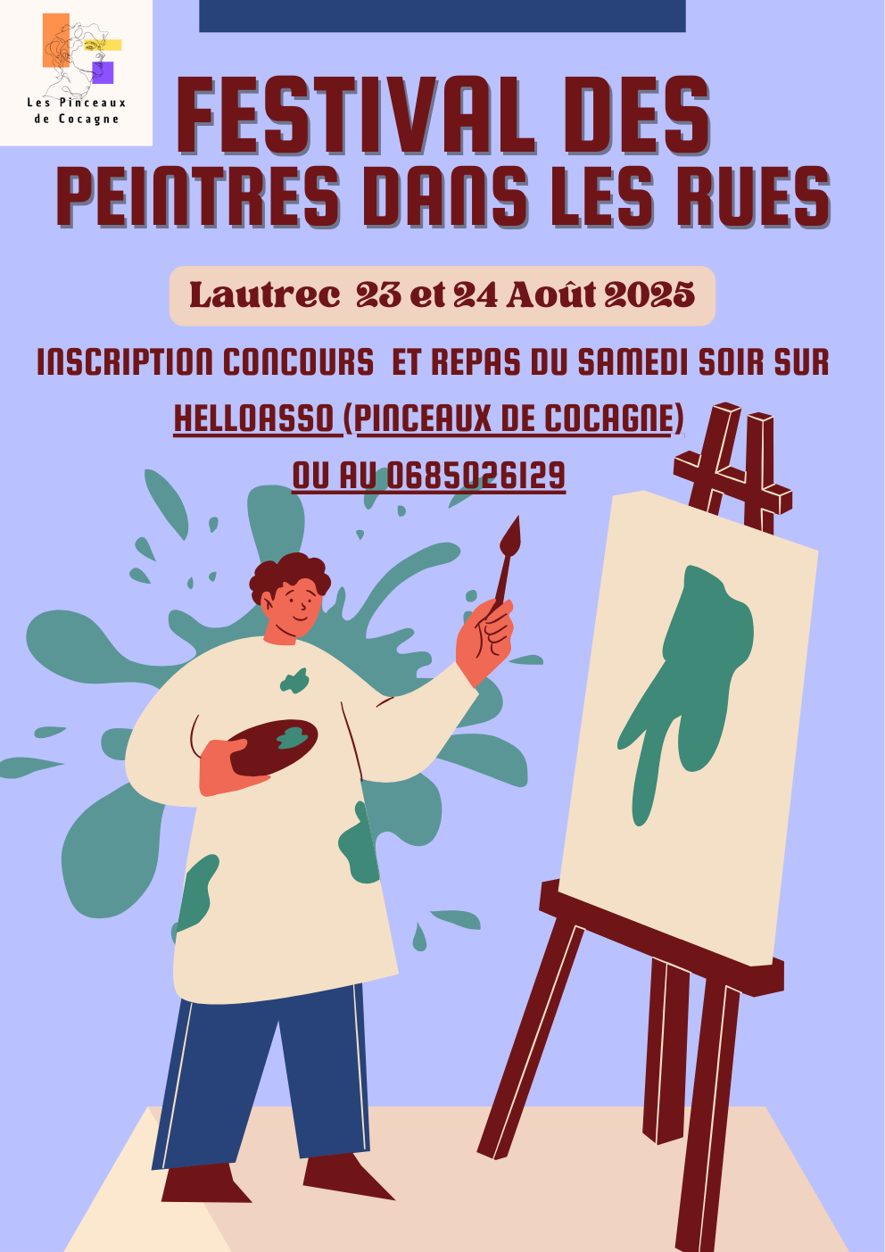 CONCOURS PEINTRES DANS LES RUES DE LAUTREC
