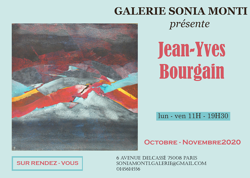 Galerie Sonia Monti présente Jean-Yves Bourgain