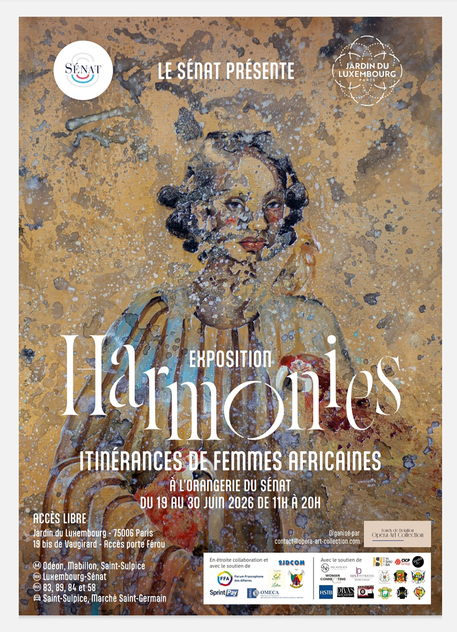 EXPOSITION : Harmonies, itinérances de femmes africaines.