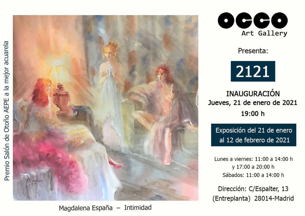 "2121", OCCO Art Gallery, Madrid, Espagne