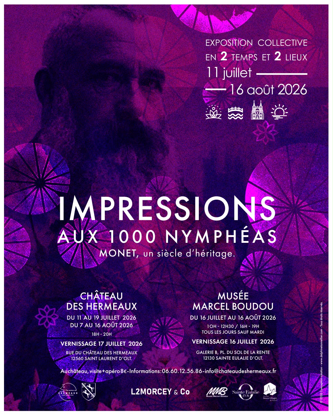 Impression aux 1000 numphéas, Monet un siècle d'héritage