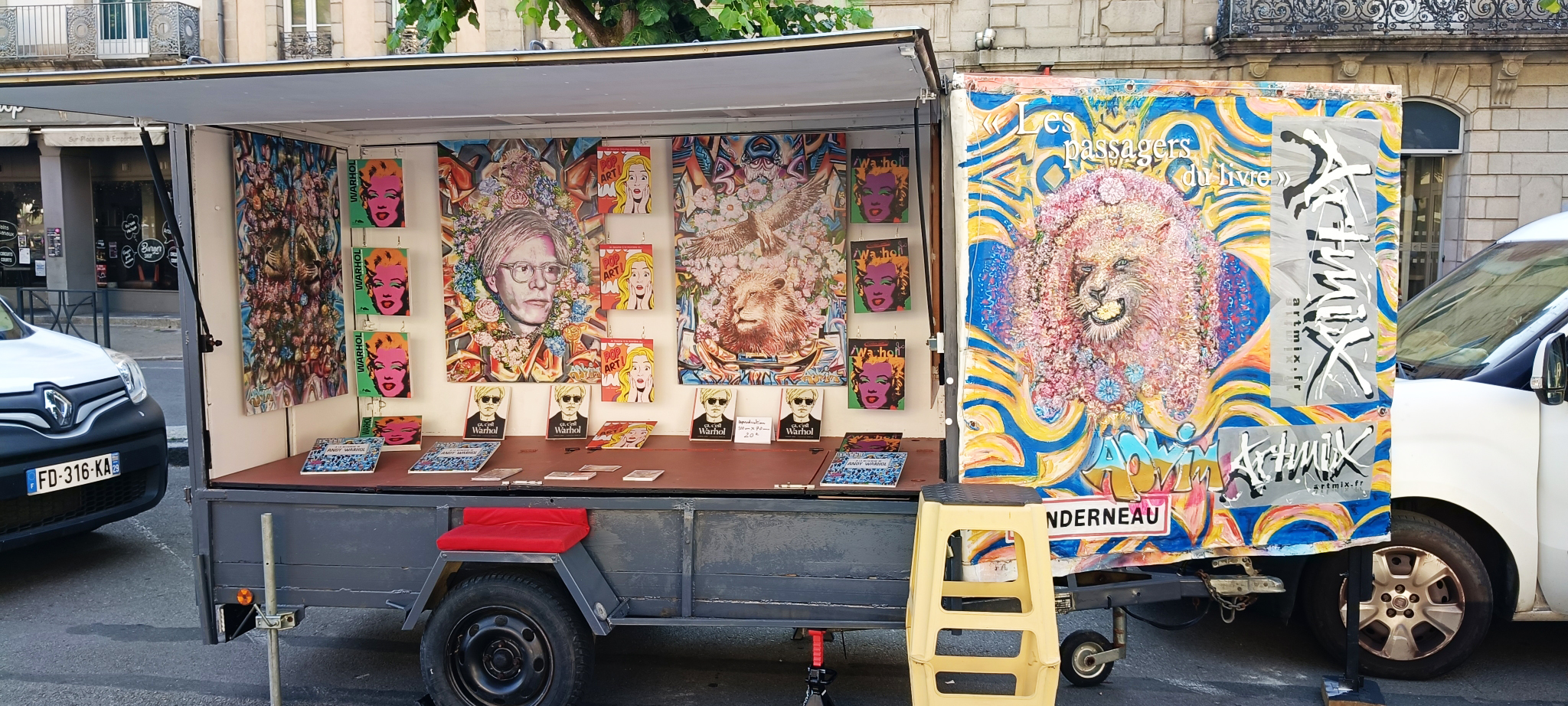 remorque artmix