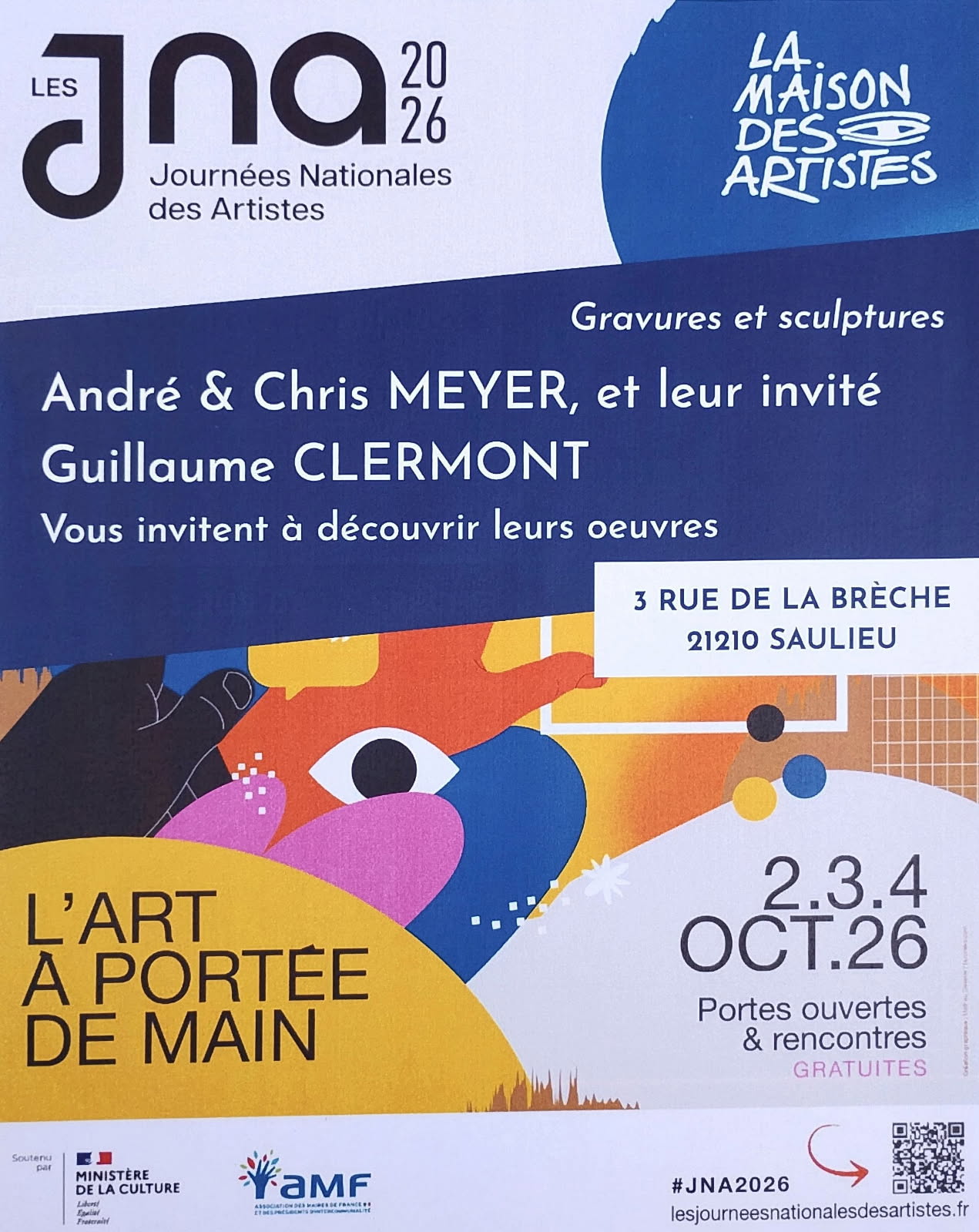 JNA 2026 journées nationales des artistes