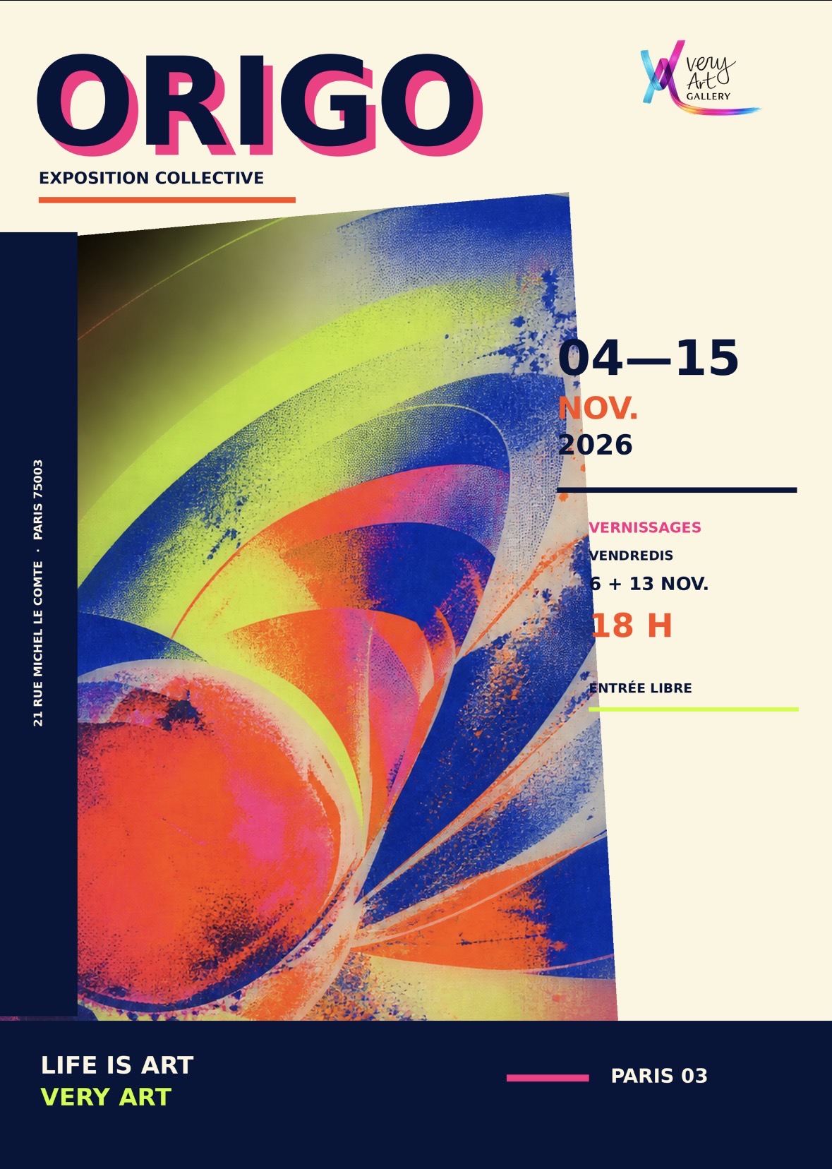 ORIGO — Exposition collective | Very Art Gallery Paris