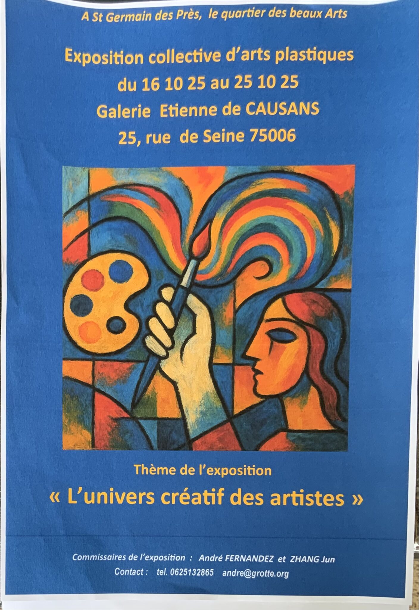 Exposition l’univers créatif des artistes