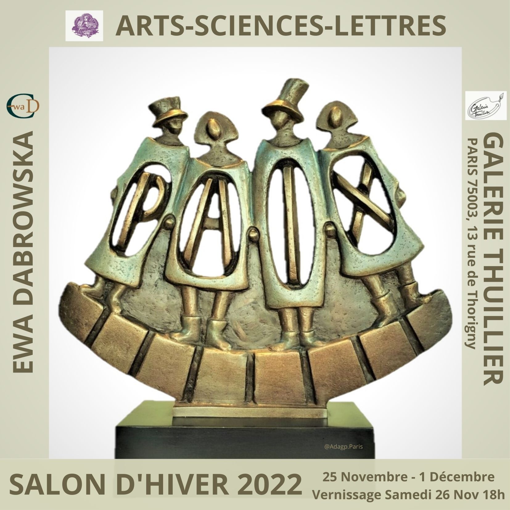 ARTS-SCIENCES-LETTRES Salon d'Hiver 2022