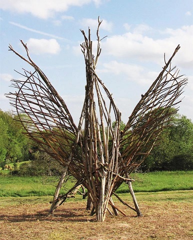 "Eloge des insectes" Installation de Land Art