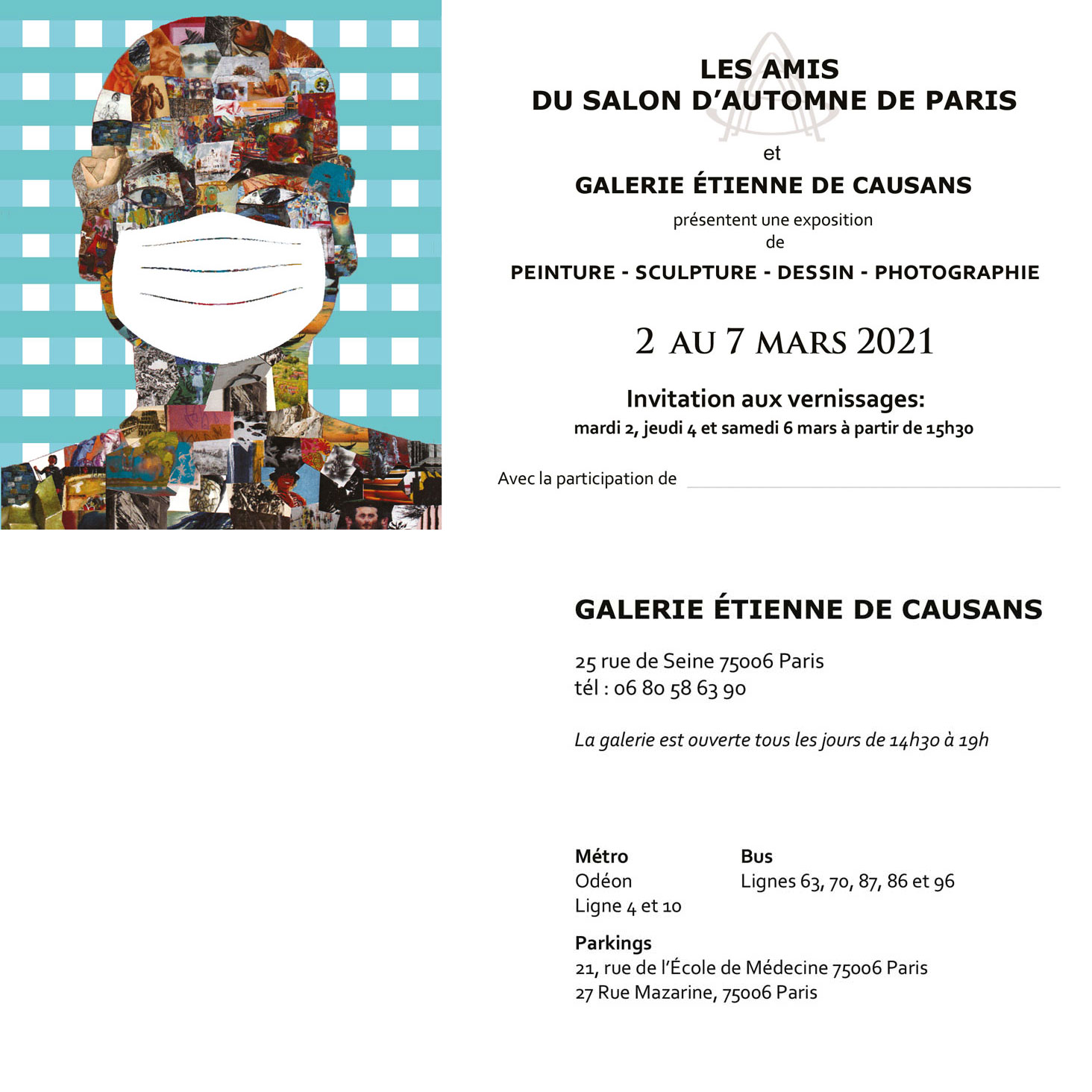 EXPOSITION DES ARTISTES DES AMIS DU SALON D'AUTOMNE