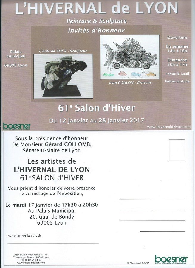 61e  Salon de l'Hivernal de Lyon au Palais de Bondy