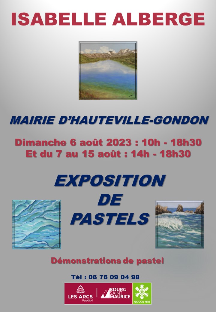 Exposition de pastels d'Isabelle ALBERGE