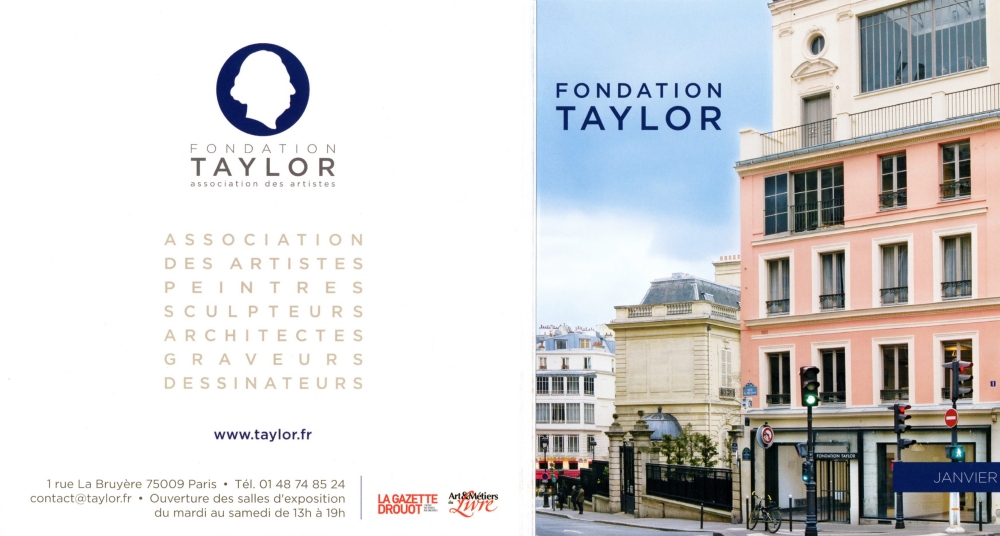 Exposition: Lauréats des Grands Prix 2022 de la Fondation Taylor