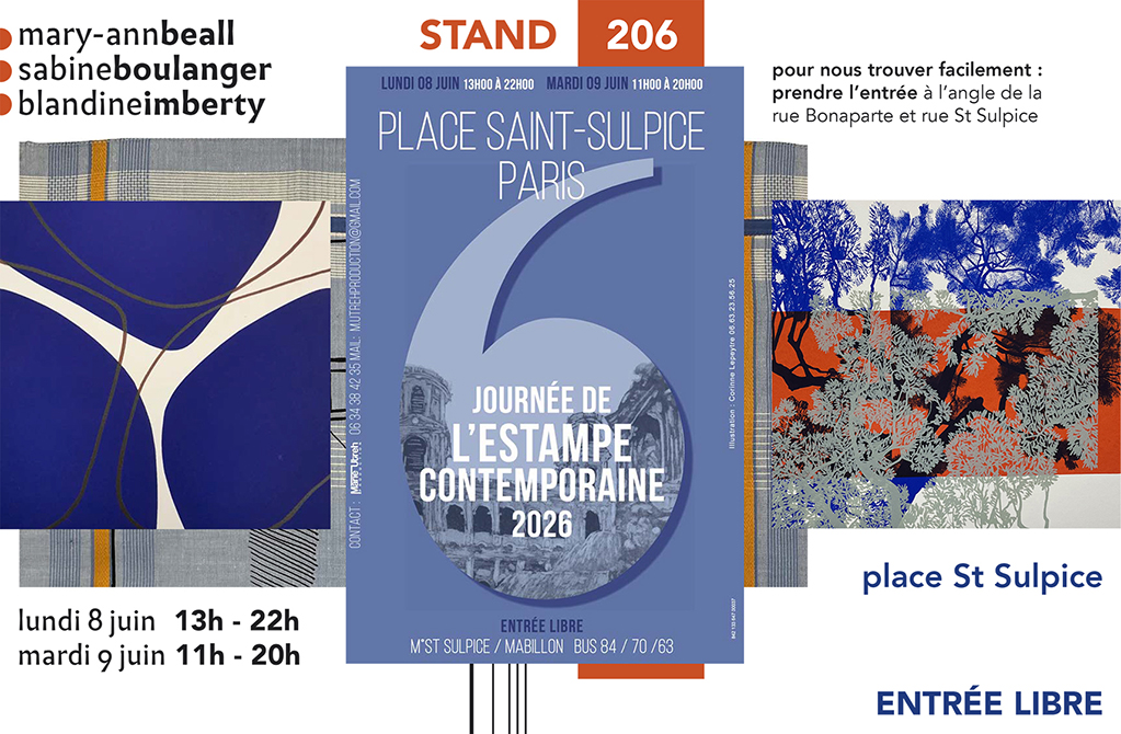 JOURNÉE DE L'ESTAMPE CONTEMPORAINE 2026