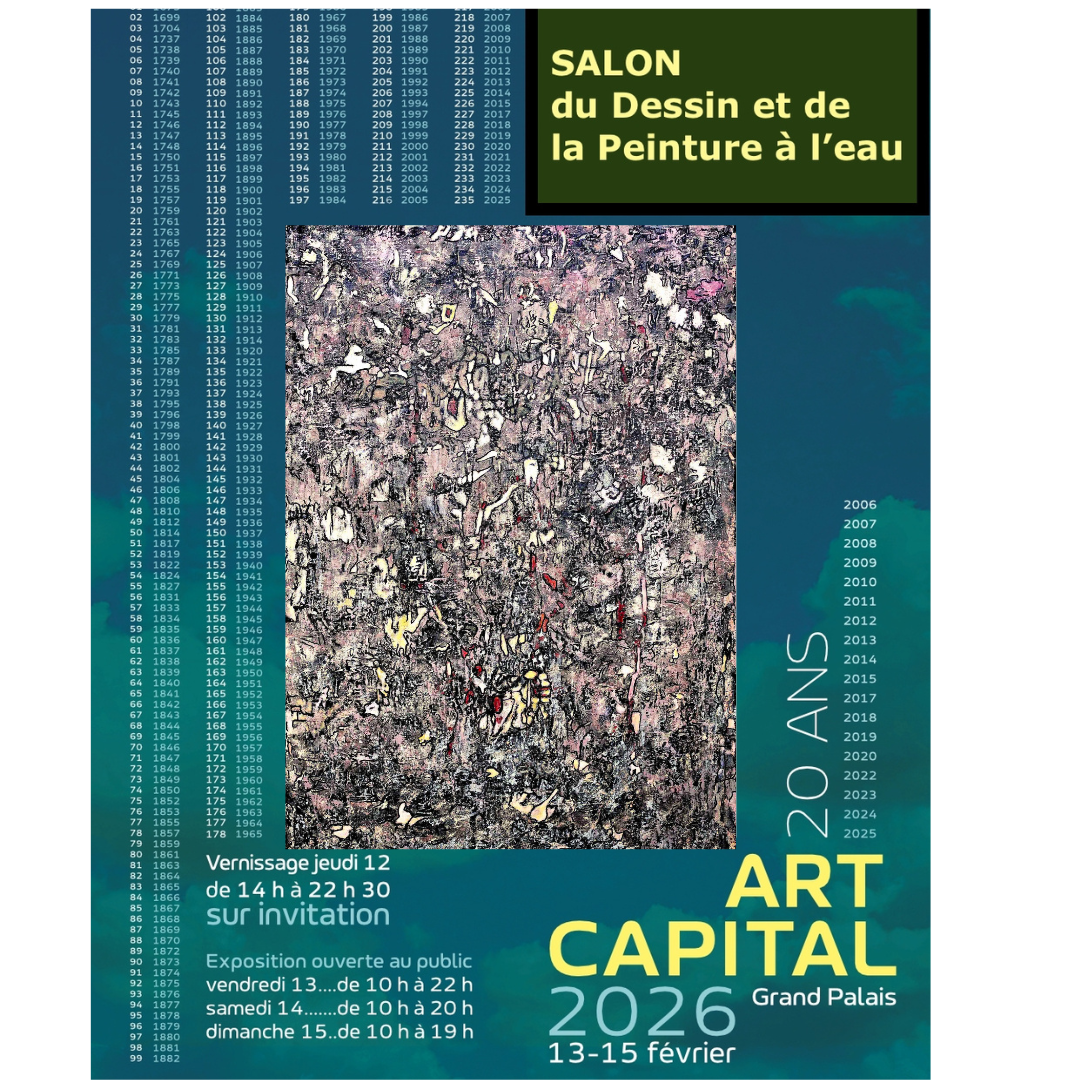 ART CAPITAL 2026 Salon du Dessin et de la Peinture à l'eau