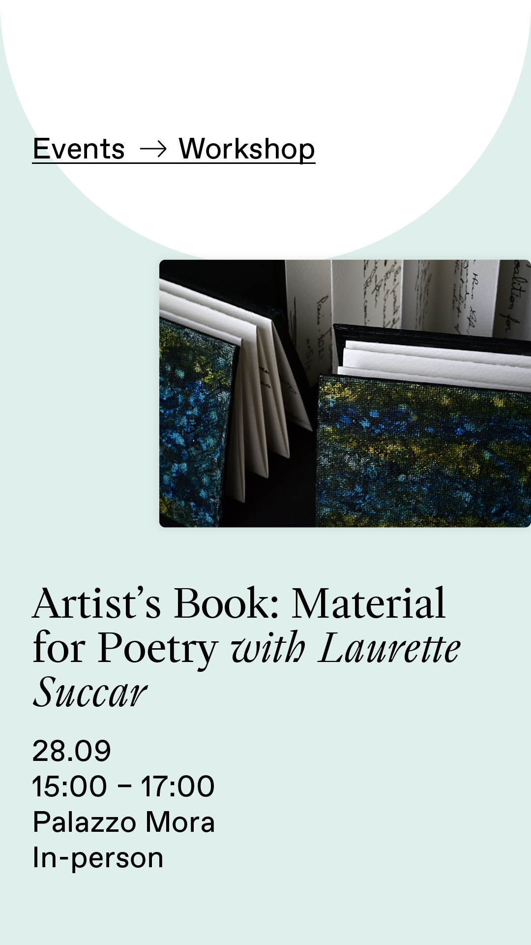 Laurette Succar – Artist Book Workshop 2/ Venice Art Biennial 2022 “Personal Structures”