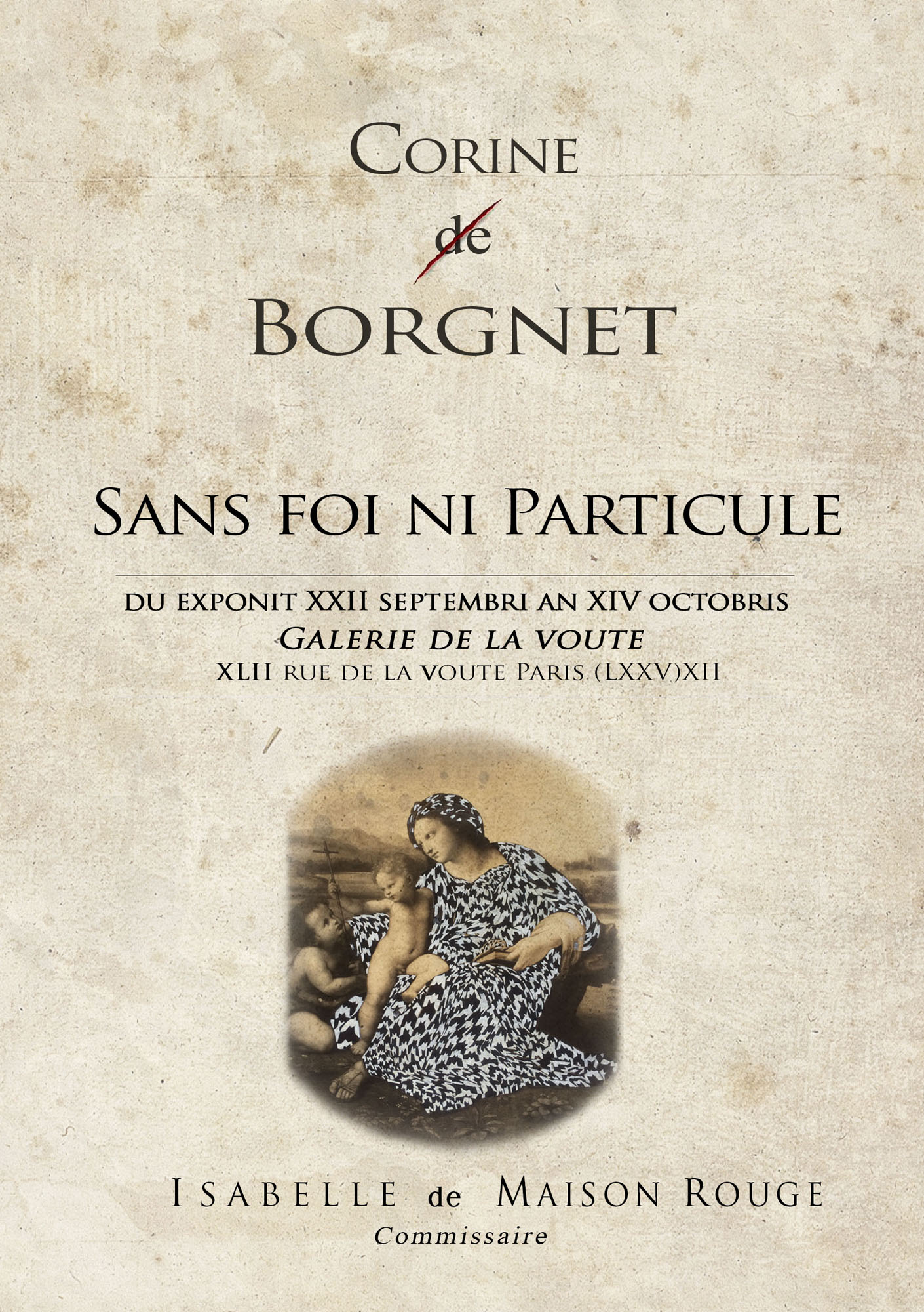 exposition Sans Foi Ni Particule