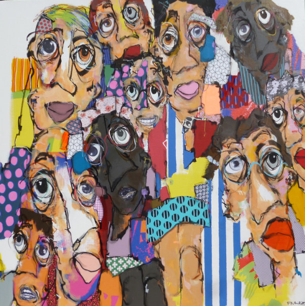 Têtes à têtes, exposition de peintures de Maxime Frairot